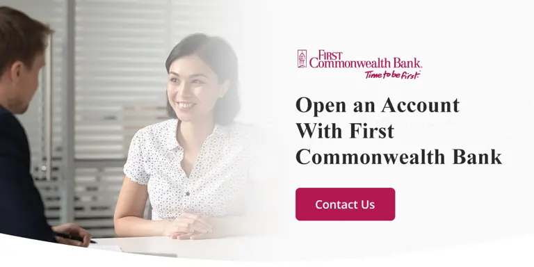 03 Open An Account With First Commonwealth Bank
